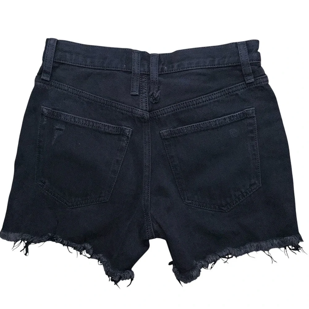 Free People Black Makai Fray Shorts‎ Montero Size 24 NWOT